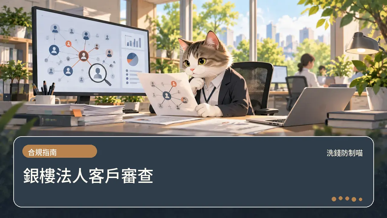 銀樓法人客戶審查主題插畫
